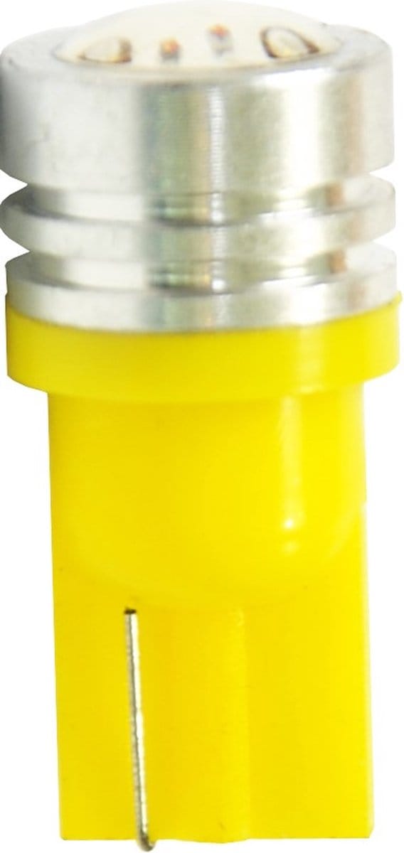 M-Tech LED W5W 12V - Basic - 1x Led diode - Geel - Set