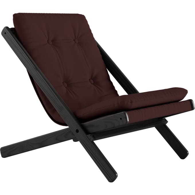 Karup Boogie klapstoel - 715 Brown - 202 black lacquered