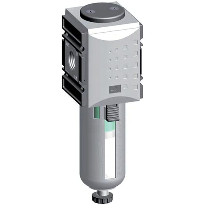 Voorfilter 0.3micron G3/8'' 500l/min Auto Polycarbonaat Futura 2