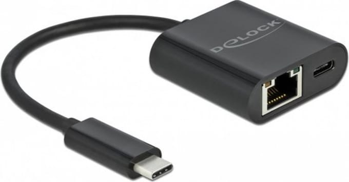 DeLOCK 66644 laptop dock & poortreplicator Bedraad USB 3.2 Gen 1 (3.1 Gen 1) Type-C Zwart
