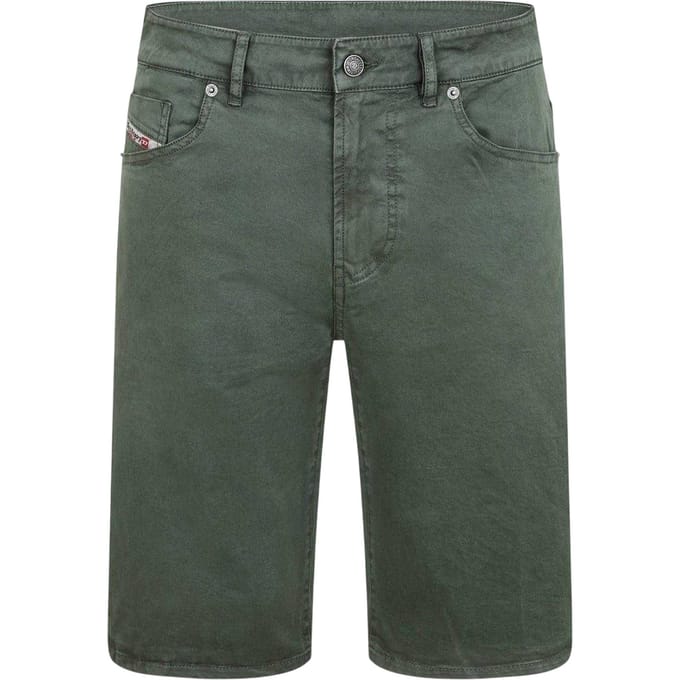 Diesel Heren Fleece Shorts (Groen)