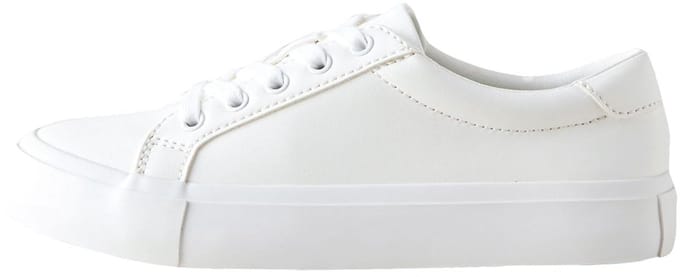 Next - Jongens - Nette vetersneakers met brede pasvorm (G) - Wit