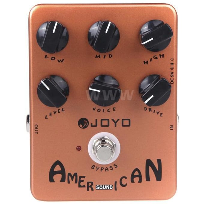 JOYO JF-14 American Sound Gitaarversterker Simulator Effectpedaal black