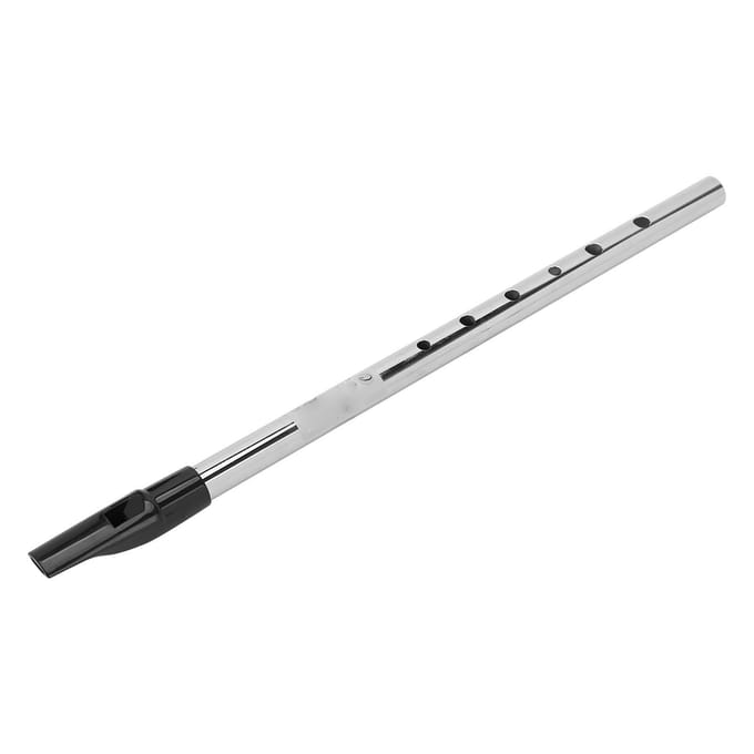 6 Gaten Fluit C Toon Ierse Fluit Blaasinstrumenten Aluminiumlegering Fluit white