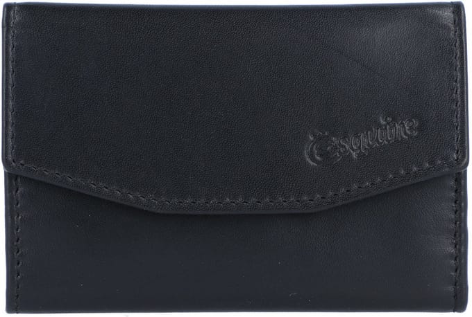 Esquire New Silk Sleutel portemonnee Leer 10 cm - schwarz