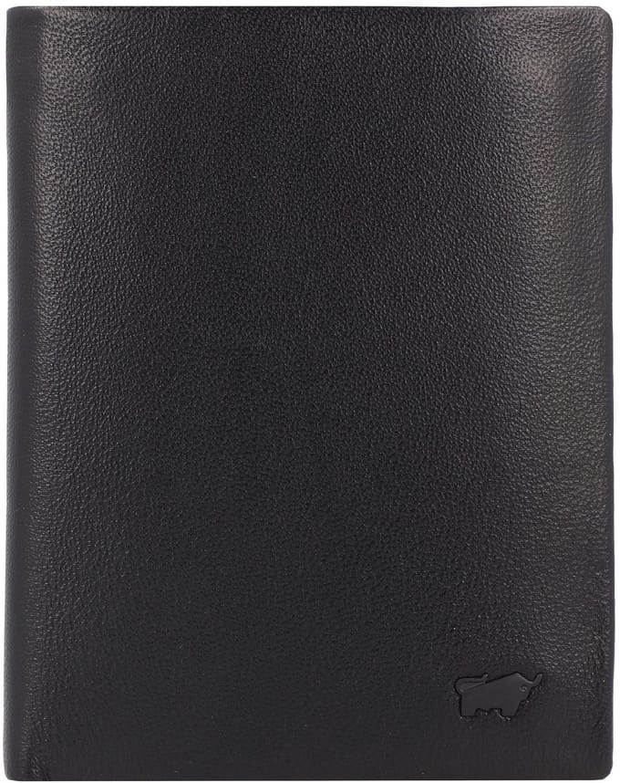 Braun Buffel Hannes Portemonnee Heren - Billfold - RIFD - Leer - Zwart
