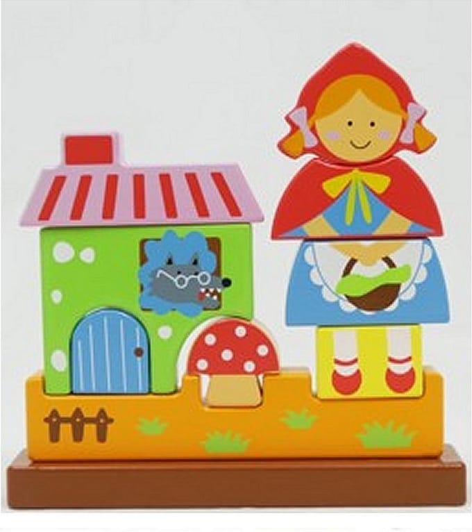 Simply for kids Magnetische roodkapjepuzzel
