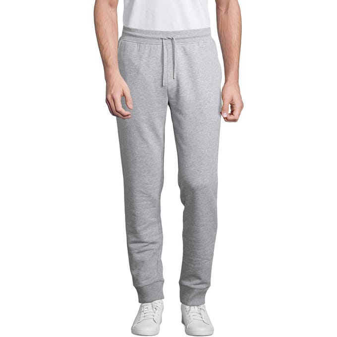 SOLS Heren Jet Melange Joggingbroek (Grijze Melange)