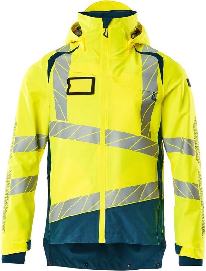 Mascot Accelerate Safe Shell Jas 19301 - Mannen - Geel/Petrol - 4XL