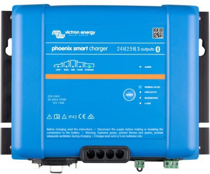 Victron Smart lader 24/25 (3) IP43 120-240V