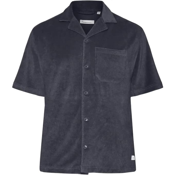 Chemise terry KnowledgeCotton Apparel Gots Vegan Loose fit