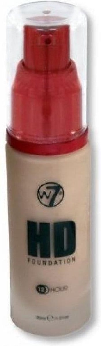 W7 HD Foundation - Natural Beige 30 ml