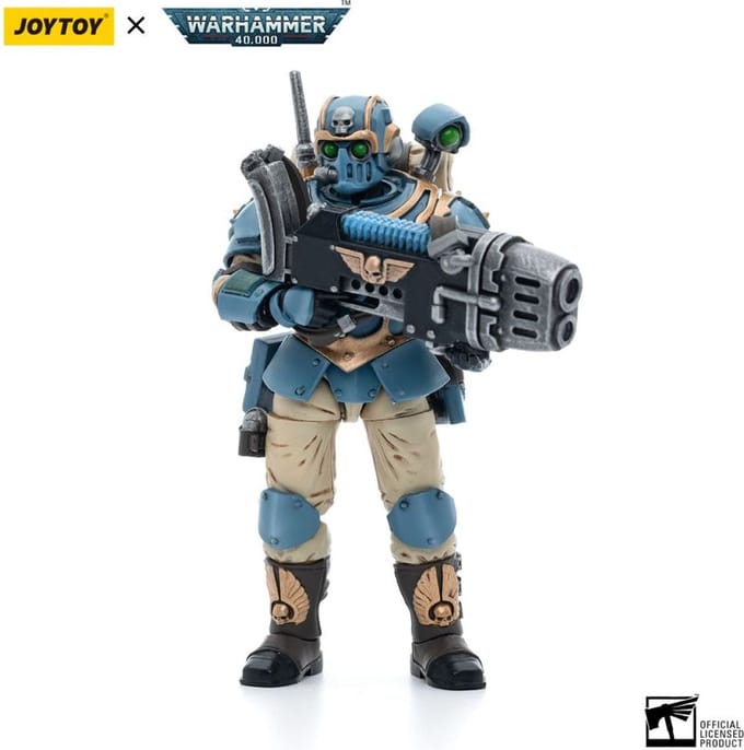 Astra Militarum Tempestus Scions 55th Kappic Eagles Plasma Gunner scale:1/18.