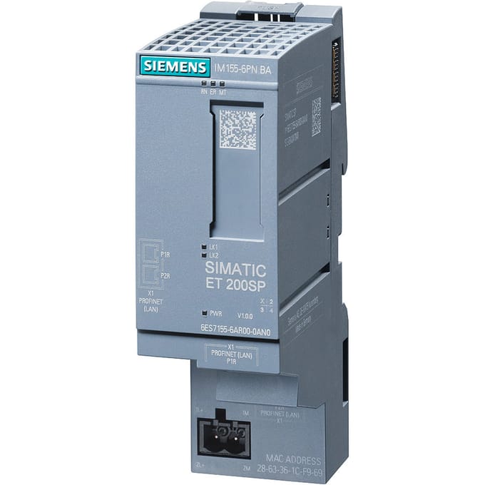 Siemens Simatic Et 200Sp Profinet Interface Module Im155-6Pn - 6Es71556Ar000An0