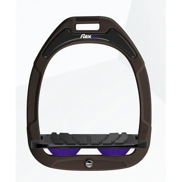 Ingelaste Grip Bruin/Zwart/Paarse Flex-On Green Composite