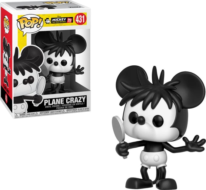 Funko Pop! Disney: Mickey's 90th Plane Crazy  - Verzamelfiguur