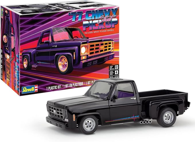 1977 Chevy Street Pickup Bouwpakket 1:24