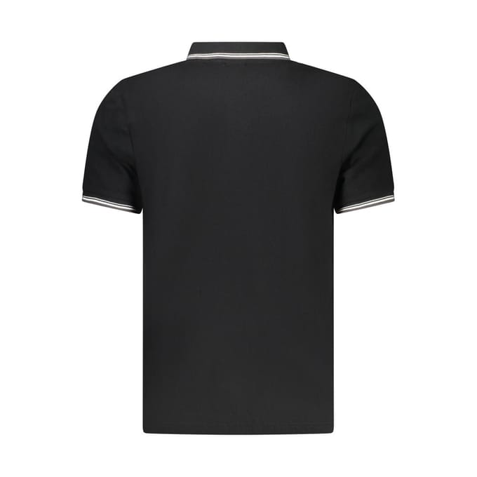 North Sails Zwarte Katoenen Poloshirt voor Mannen