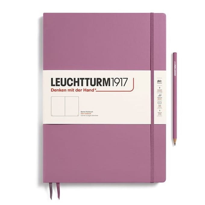 Leuchtturm1917 A4+ Master Slim blanco Dusty Rose