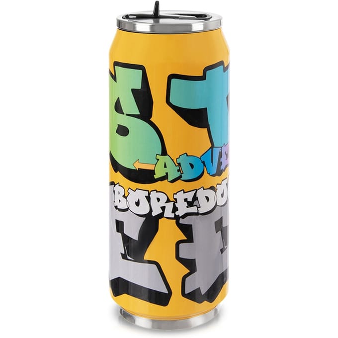 Thermosbeker Blik 500 ml - RVS, Dubbelwandig, Lekvrij