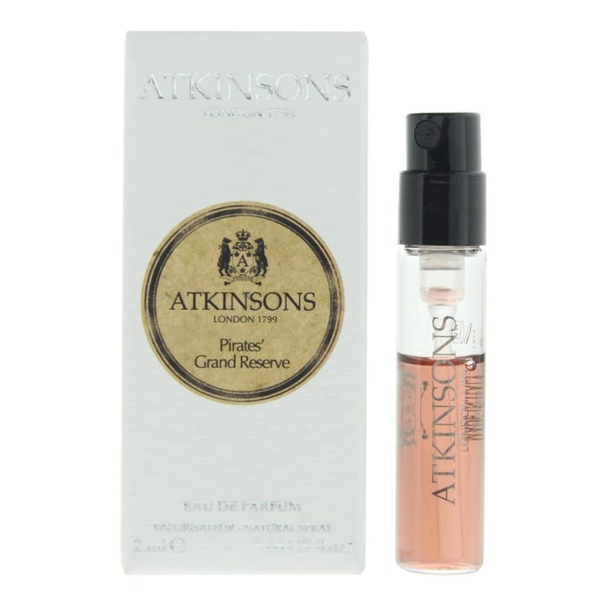 Atkinsons, Pirates' Grand Reserve, Eau De Parfum, Unisex, 2 ml *Flesje