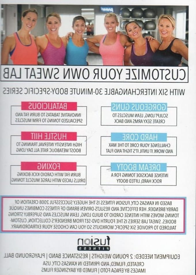 Workout DVD Set - Fitness Programma - Thuis Trainen - 6 Schijven - 18 x 13 x 1.8 cm