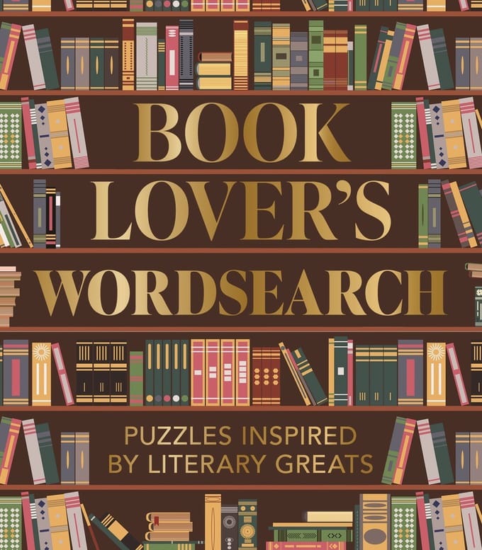 Arcturus Classic Puzzles- Book Lover's Wordsearch