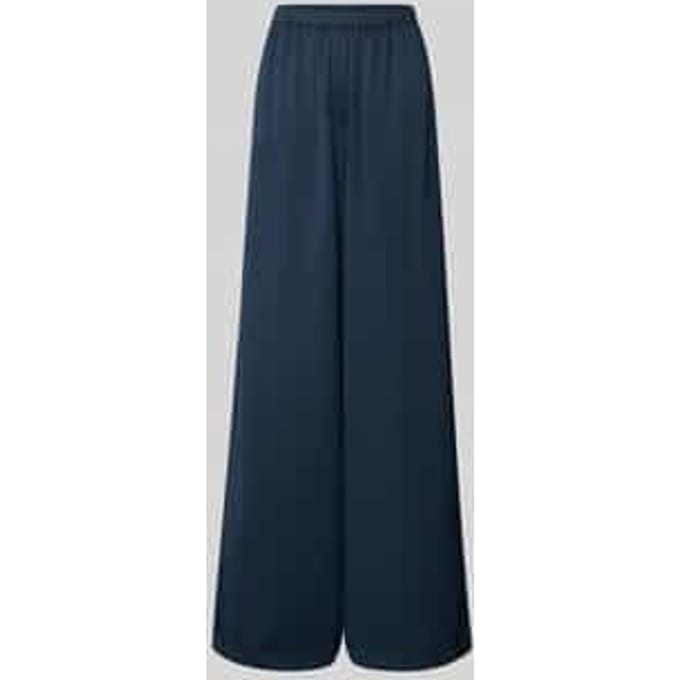 loose fit pants met elastische tailleband en steekzakken