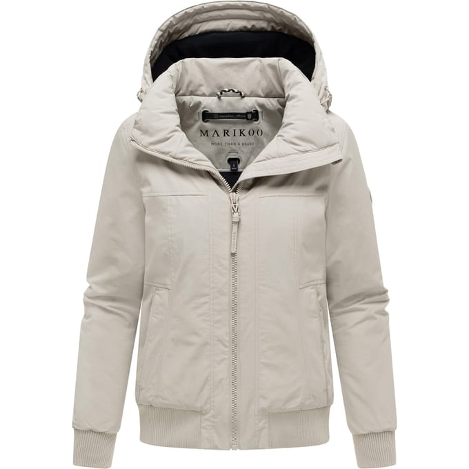 Marikoo dames winter bomberjack Mooni met fleecevoering