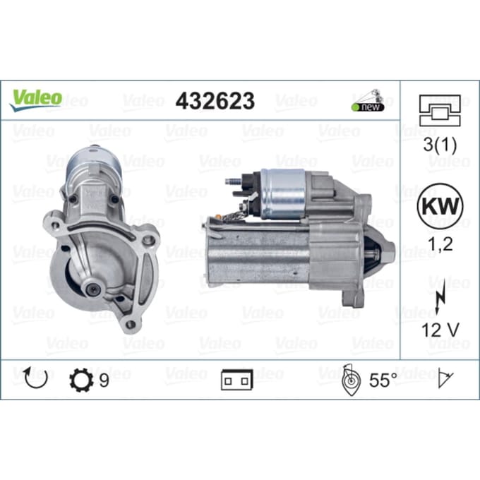 Starter VALEO 432623