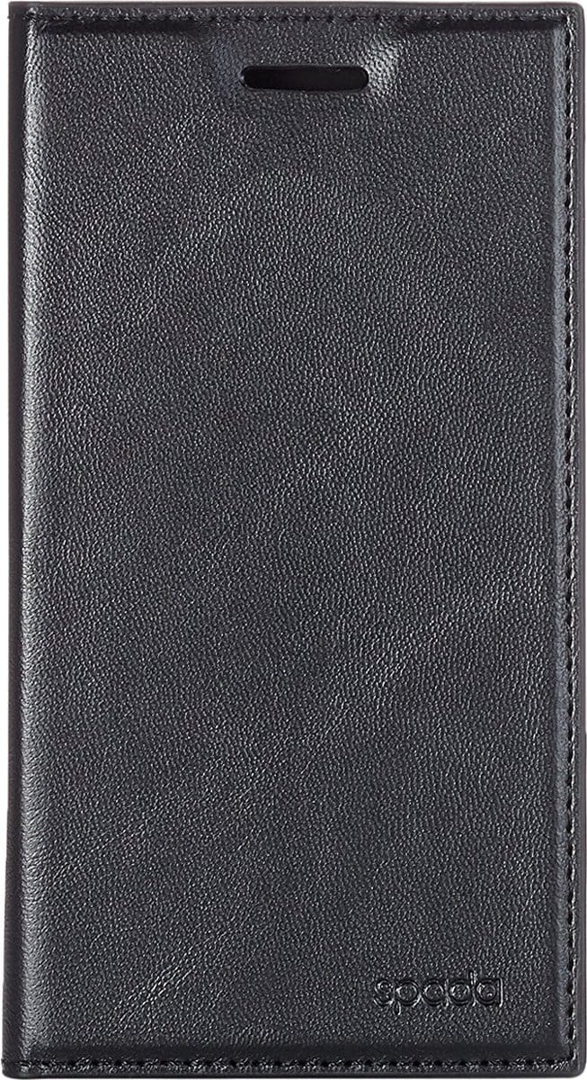 Booklet Case Stijl Zwart voor Samsung Galaxy J1 2016