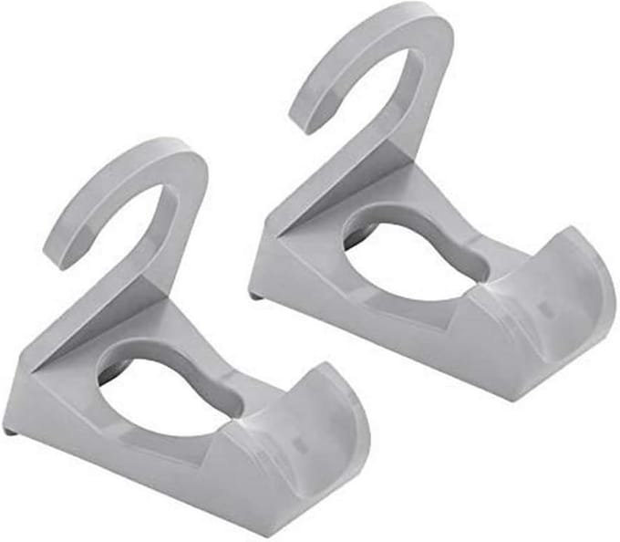 2x Zwembad Slangbeugels voor 32mm Aansluitingen - Stevige Hulpstukken
