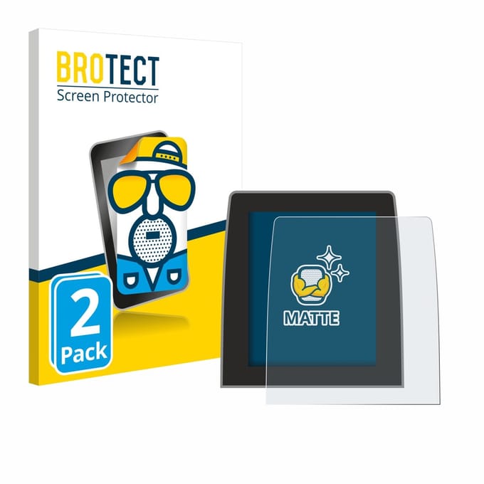 BROTECT - Screenprotector voor Renault Clio 5 2020 Easy Link 9.3" - Folie Beschermfolie matte 2 Stuks