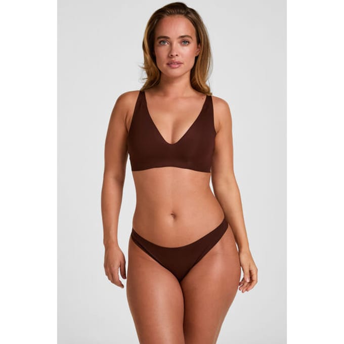 Hunkemöller Thong Super Comfort Bruin