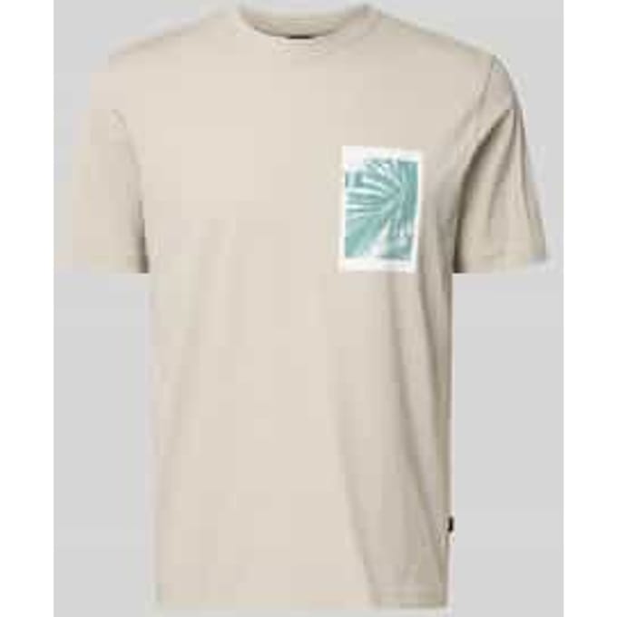 BOSS T-shirt Te Board Grijs - Maat XL - Heren - Casual T-shirts