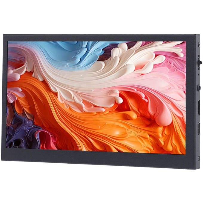 Draagbaar Scherm 7 Inch IPS 1024x600 HD 170 graden Volledige Kijkhoek VESA PC Secundair Scherm voor
