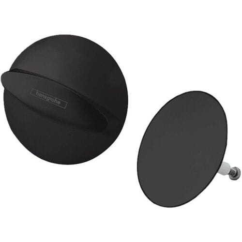 Hansgrohe Flexaplus Universeel - afbouwdeel - voor badafvoer- en overloopcombinatie - mat zwart