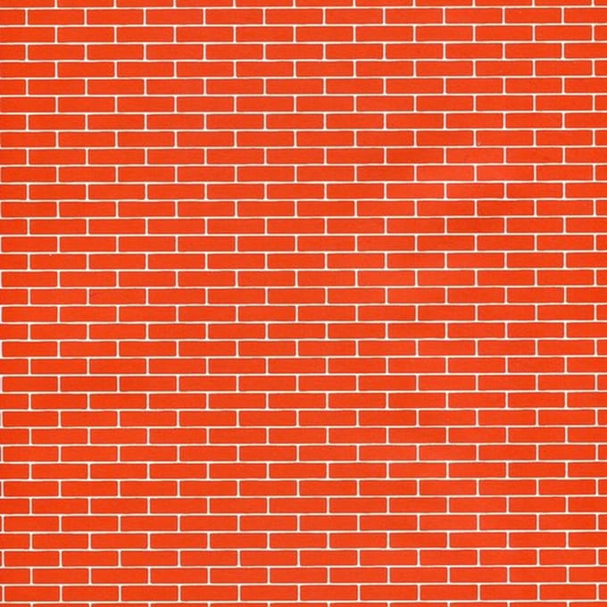 Stenen Bouwstenen cadeaupapier inpakpapier - 200 x 70 cm - 3 rollen