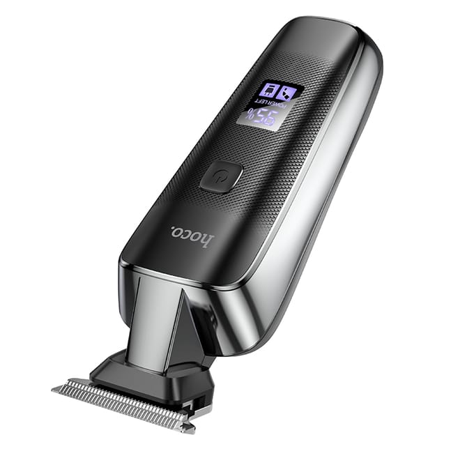 Hoco Classic Tondeuse - Draadloos - LED Display - 90 min gebruiksduur - Zwart