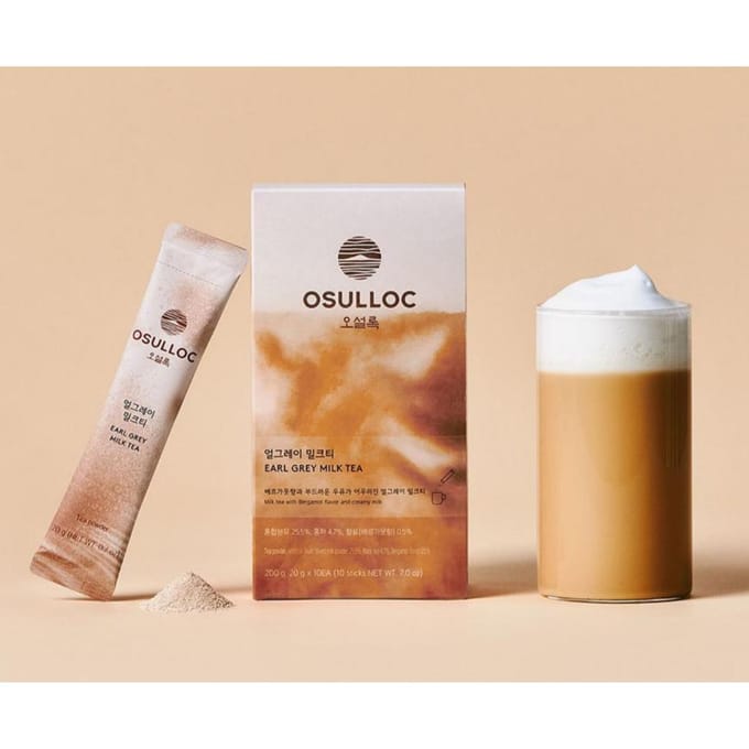 [OSULLOC] Milk Tea 3types #Jeju Matcha beige