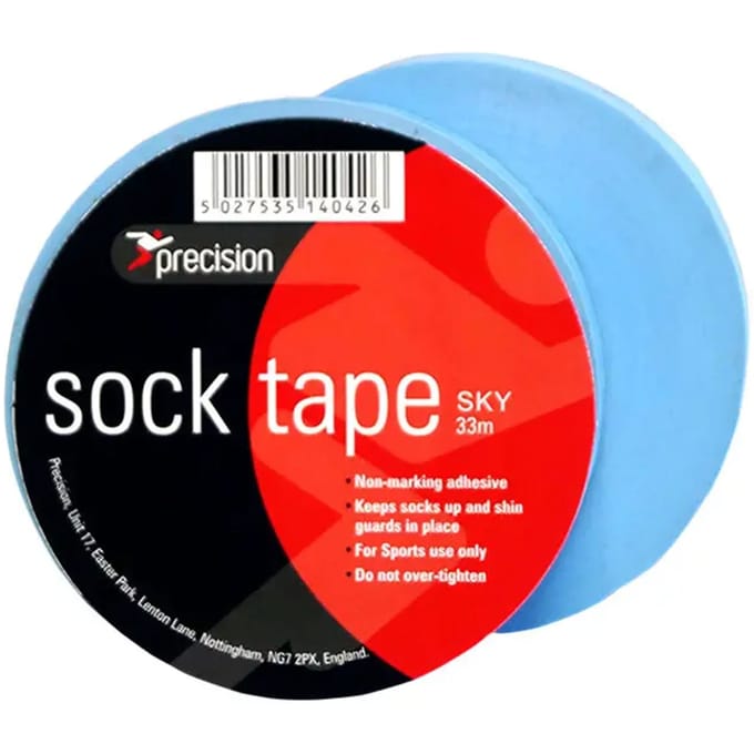 Precision Sokkentape 33 M X 19 Mm Pvc Lichtblauw 10 Stuks