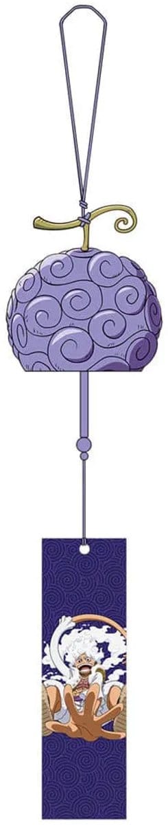 Sakami Merchandise One Piece Wind-Bell Furin Gum Gum Fruit & Luffy Decoration