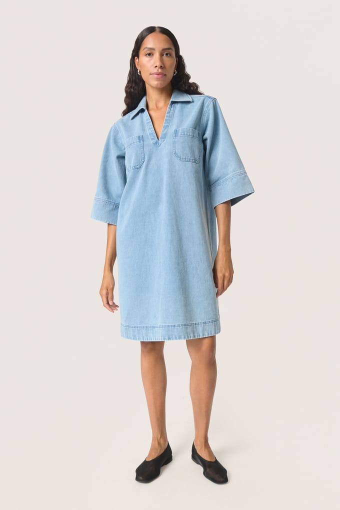 Dames denim jurk Soaked in Luxury Annabeth
