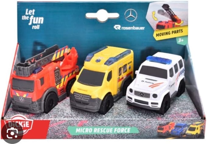 Dickie Toys - Rosenbauer - Micro Rescue Force