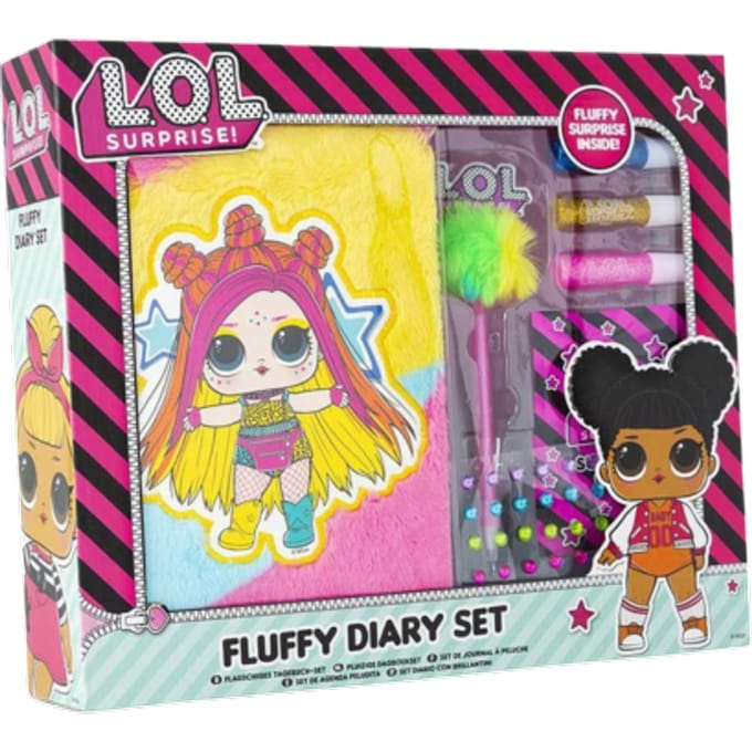 L.O.L. Surprise! DYO Fluffy Dagboekset met Pennen en Stickers