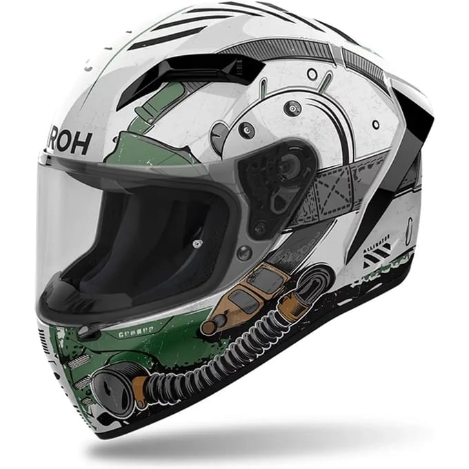 Volle motorhelm Airoh Connor Alligator