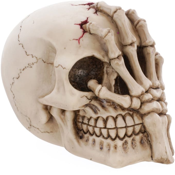 CHAKS - Schedel met harshand 16cm
