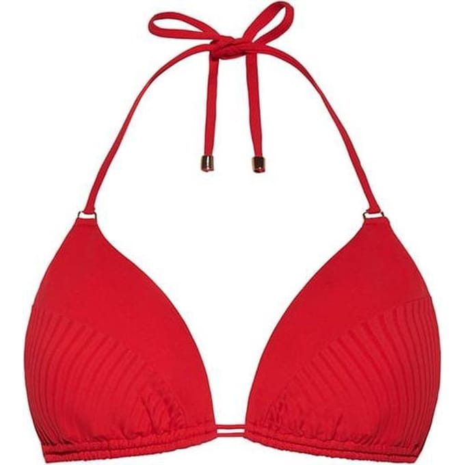 CYELL Maat 38B Dames Triangel Bikinitop Voorgevormd Rood - Maat 38B