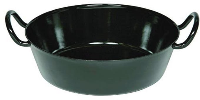 Schnitzelpan 28 cm - Multifunctionele Kookpan met Twee Handgrepen