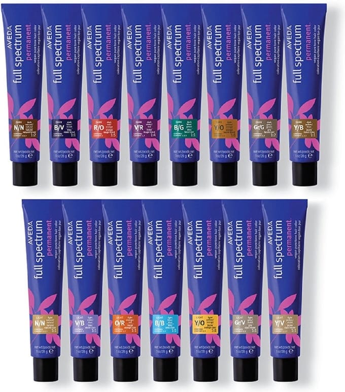 Aveda Full Spectrum Permanent Hair Color Dark Y/O
